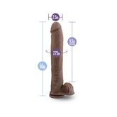 Au Naturel - Daddy - 14 in Sensa Feel Dildo